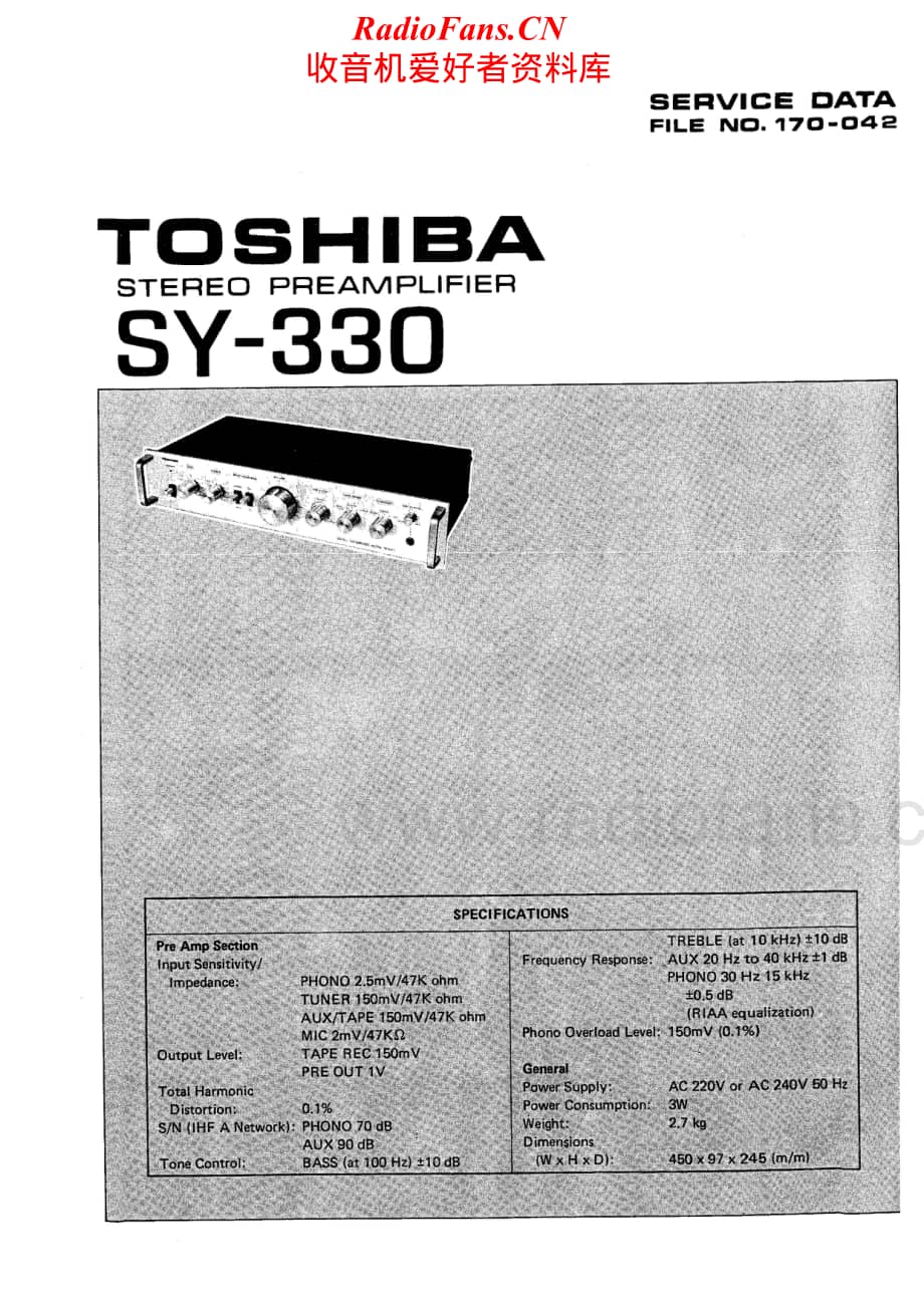 Toshiba-SY-330-Service-Manual电路原理图.pdf_第1页