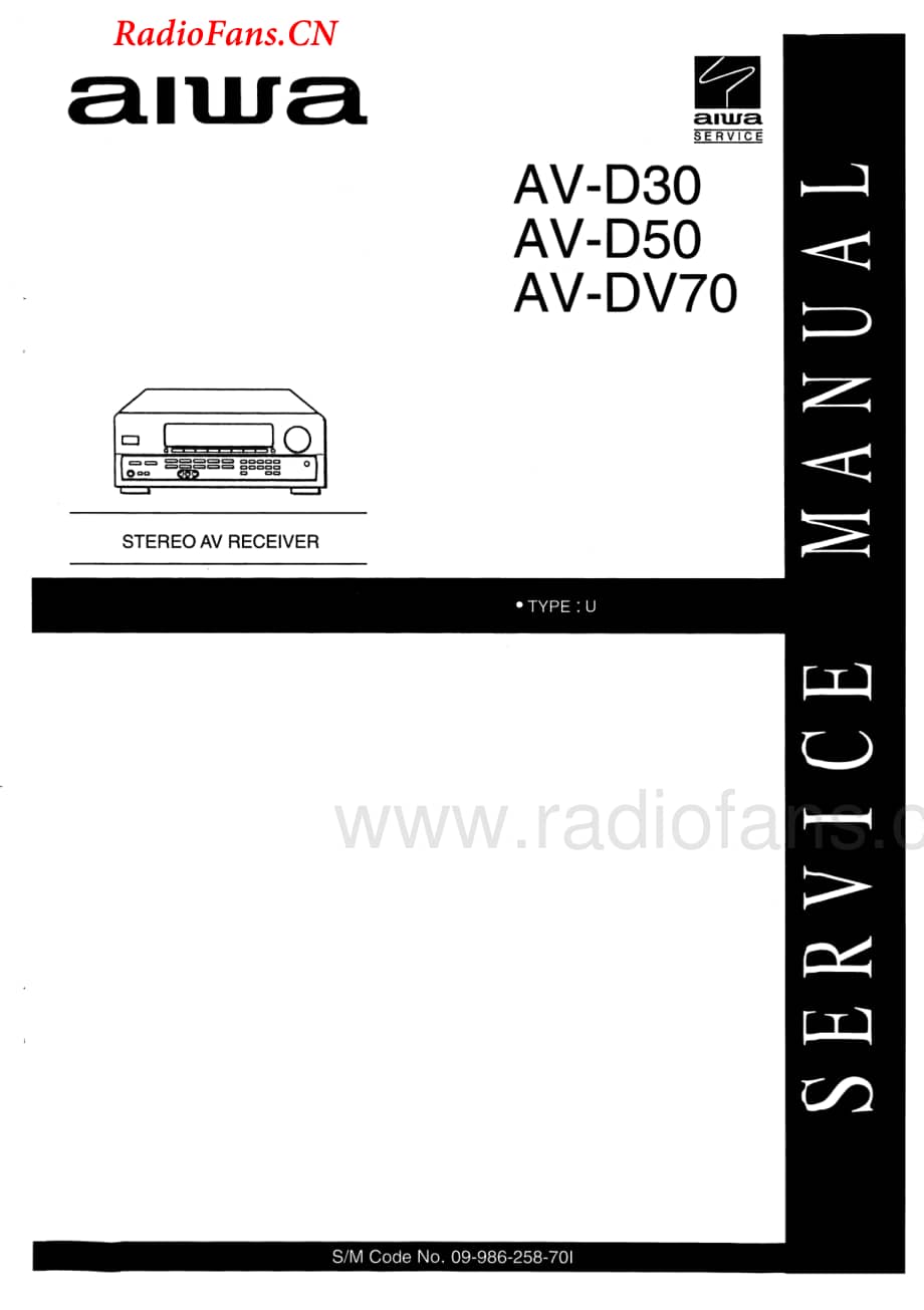 Aiwa-AVDV70-avr-sm维修电路图 手册.pdf_第1页