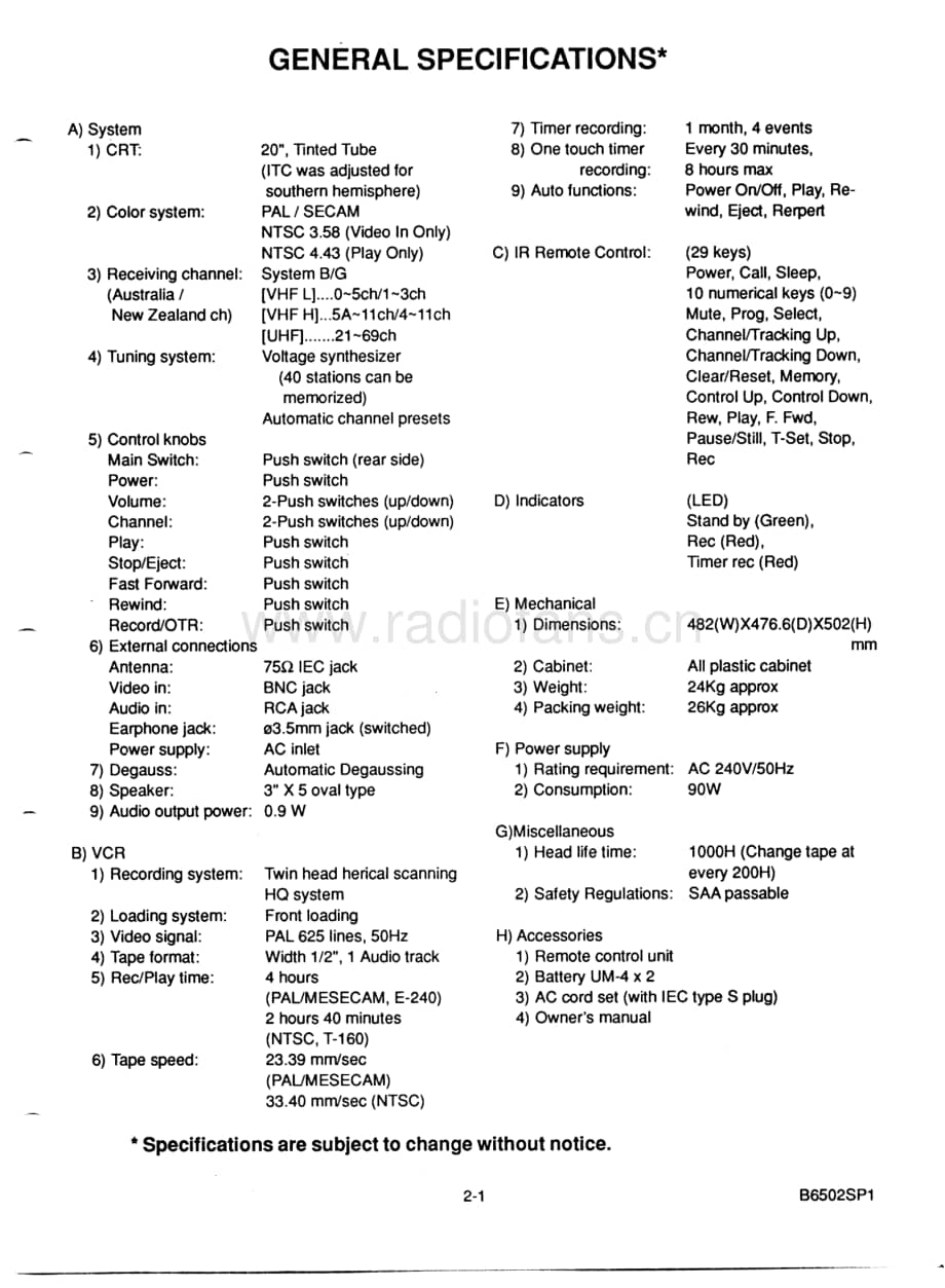 Teac-MV-2010-Service-Manual电路原理图.pdf_第3页