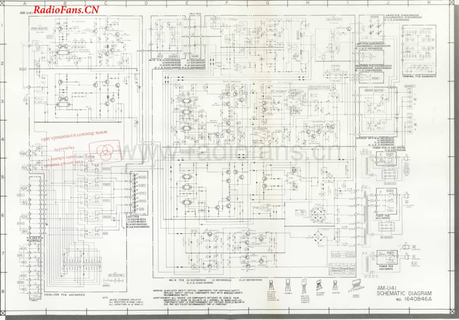 Akai-AMU41-int-sch维修电路图 手册.pdf_第1页