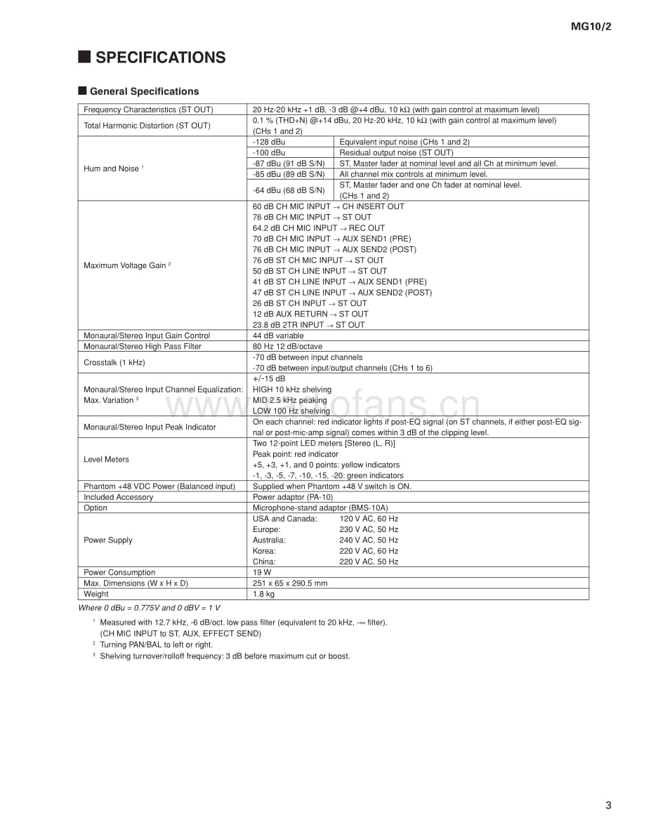 Yamaha-MG-10-2-Service-Manual电路原理图.pdf_第3页