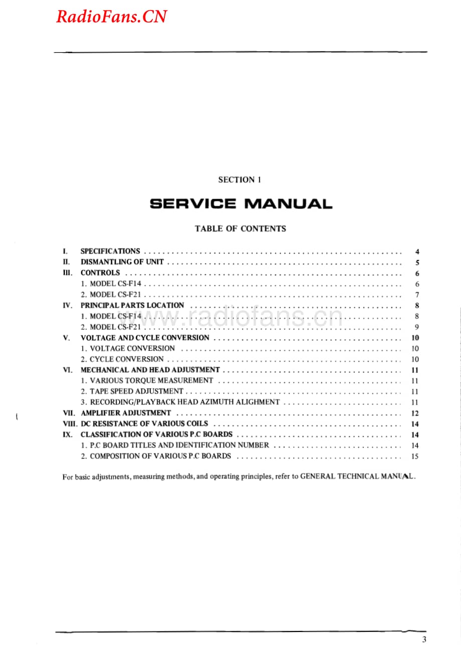 Akai-CSF21-tape-sm维修电路图 手册.pdf_第3页