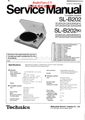 Technics-SLB-202-Service-Manual电路原理图.pdf