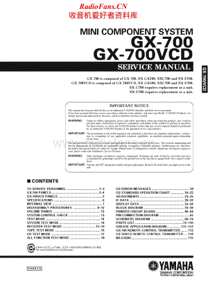 Yamaha-GX-700-GX-700-VCD-Service-Manual电路原理图.pdf