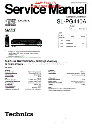 Technics-SLPG-440-A-Service-Manual电路原理图.pdf