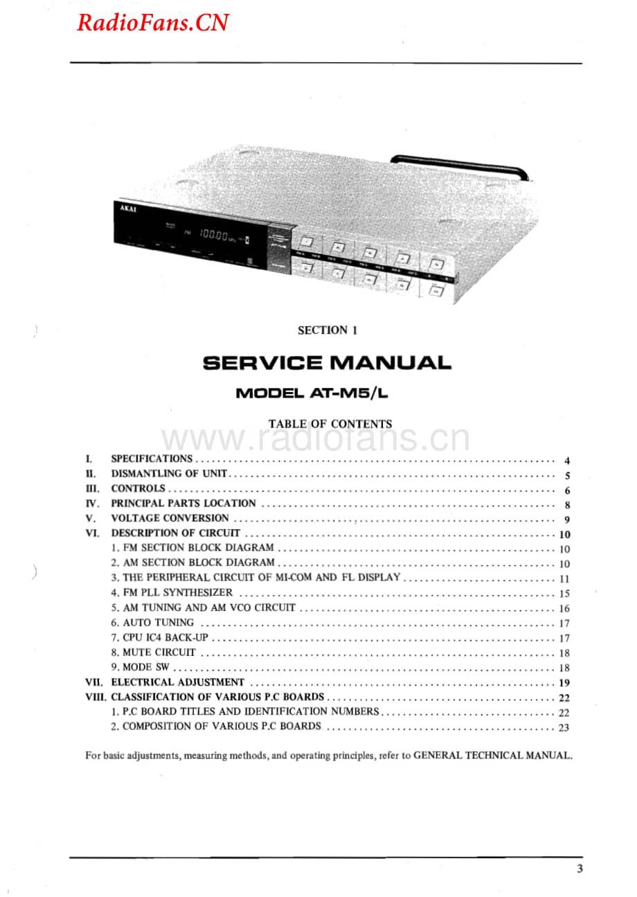 Akai-AMM7-int-sm维修电路图 手册.pdf_第3页