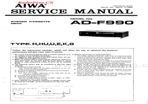Aiwa-ADF990-tape-sm维修电路图 手册.pdf