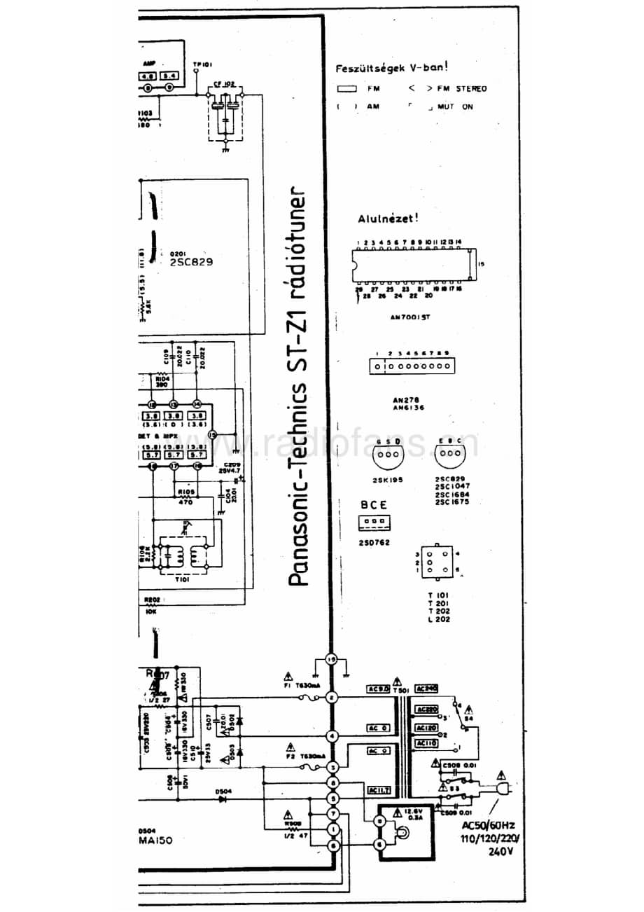 Technics-STZ-1-Schematics电路原理图.pdf_第2页