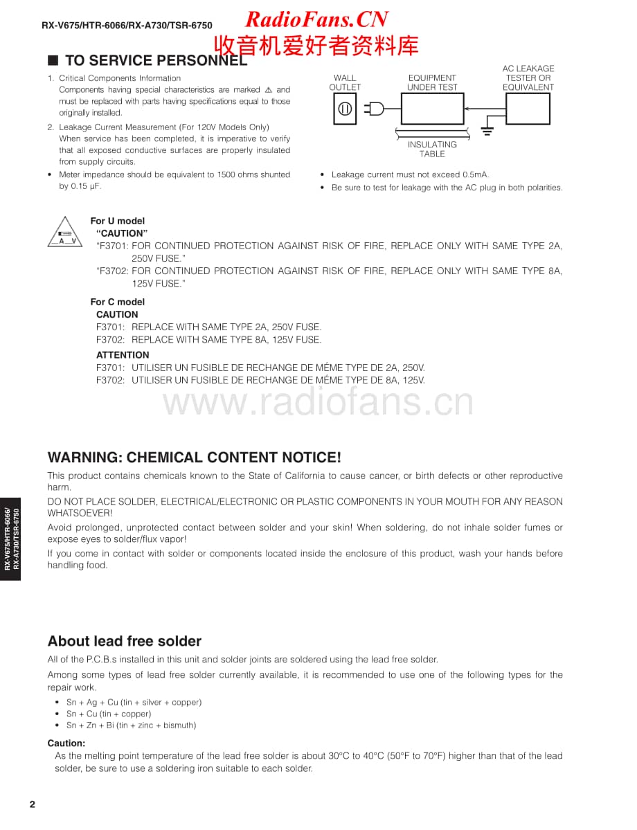 Yamaha-HTR-6066-Service-Manual电路原理图.pdf_第2页