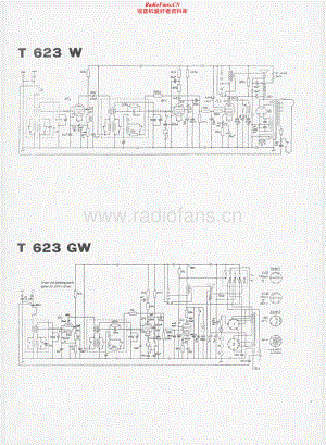 Telefunken-T623-W-Schematic电路原理图.pdf