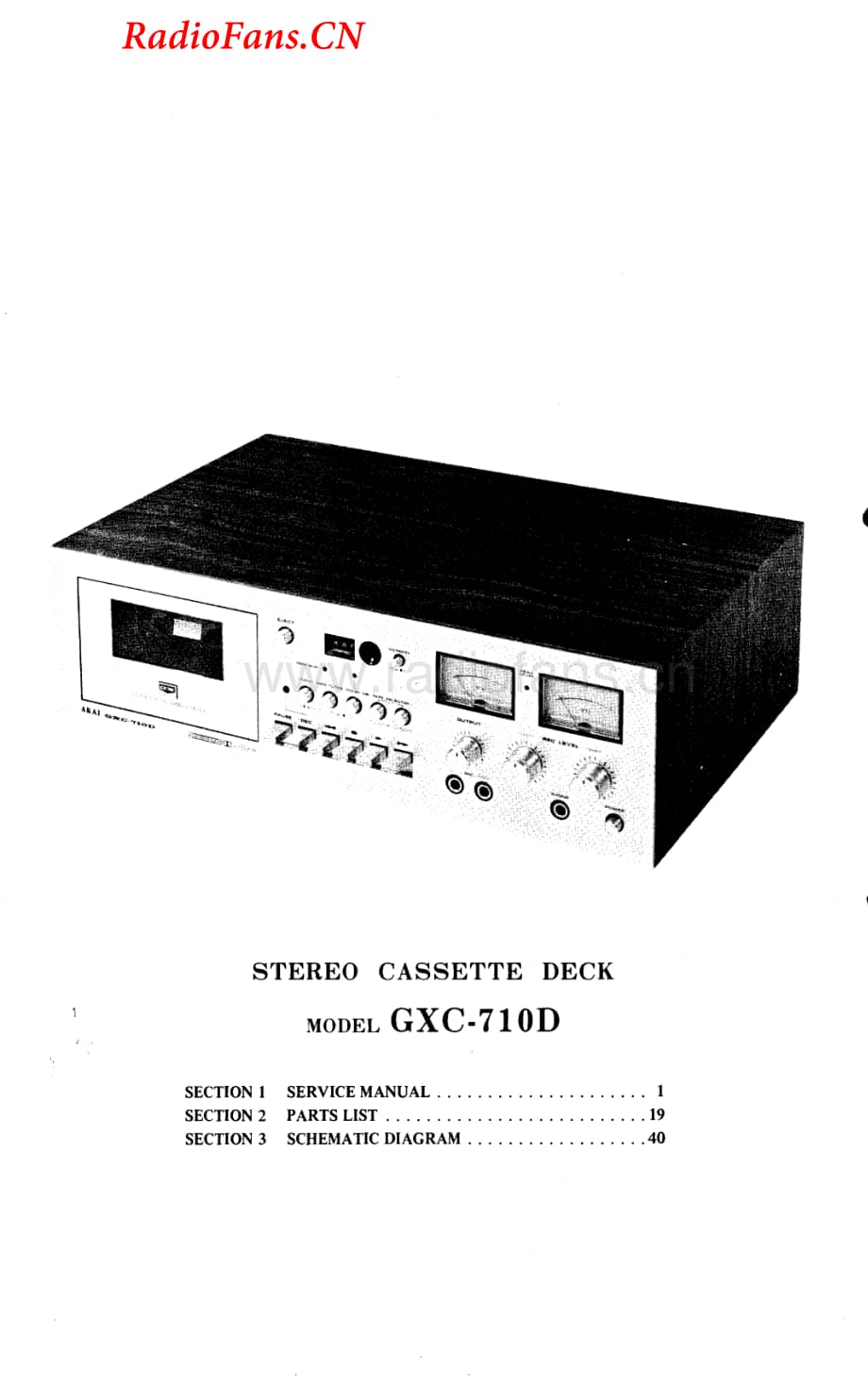 Akai-GXC710D-tape-sch维修电路图 手册.pdf_第2页