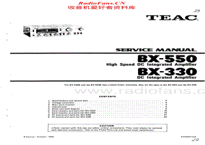 Teac-BX-330-Service-Manual电路原理图.pdf