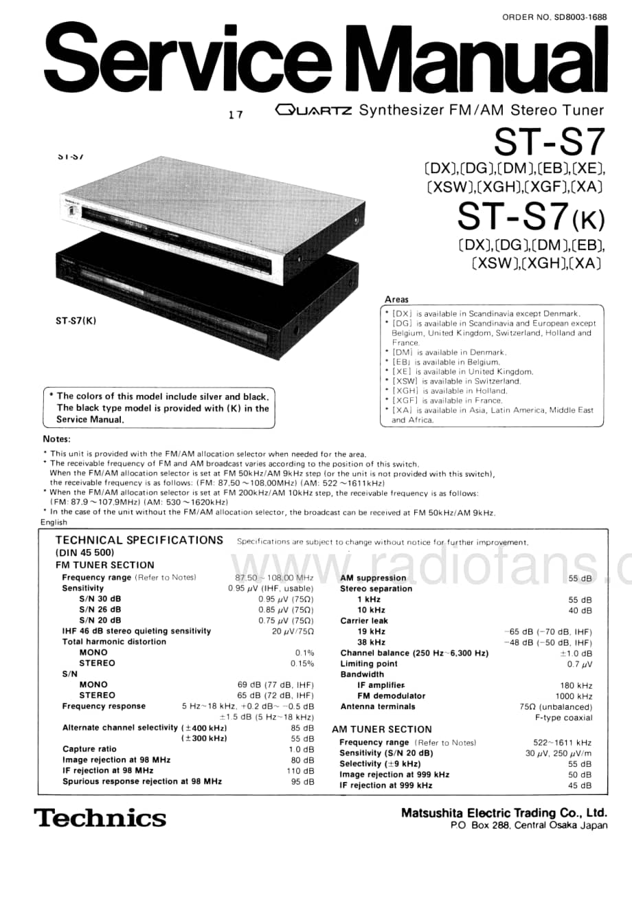 Technics-STS-7-Service-Manual电路原理图.pdf_第1页