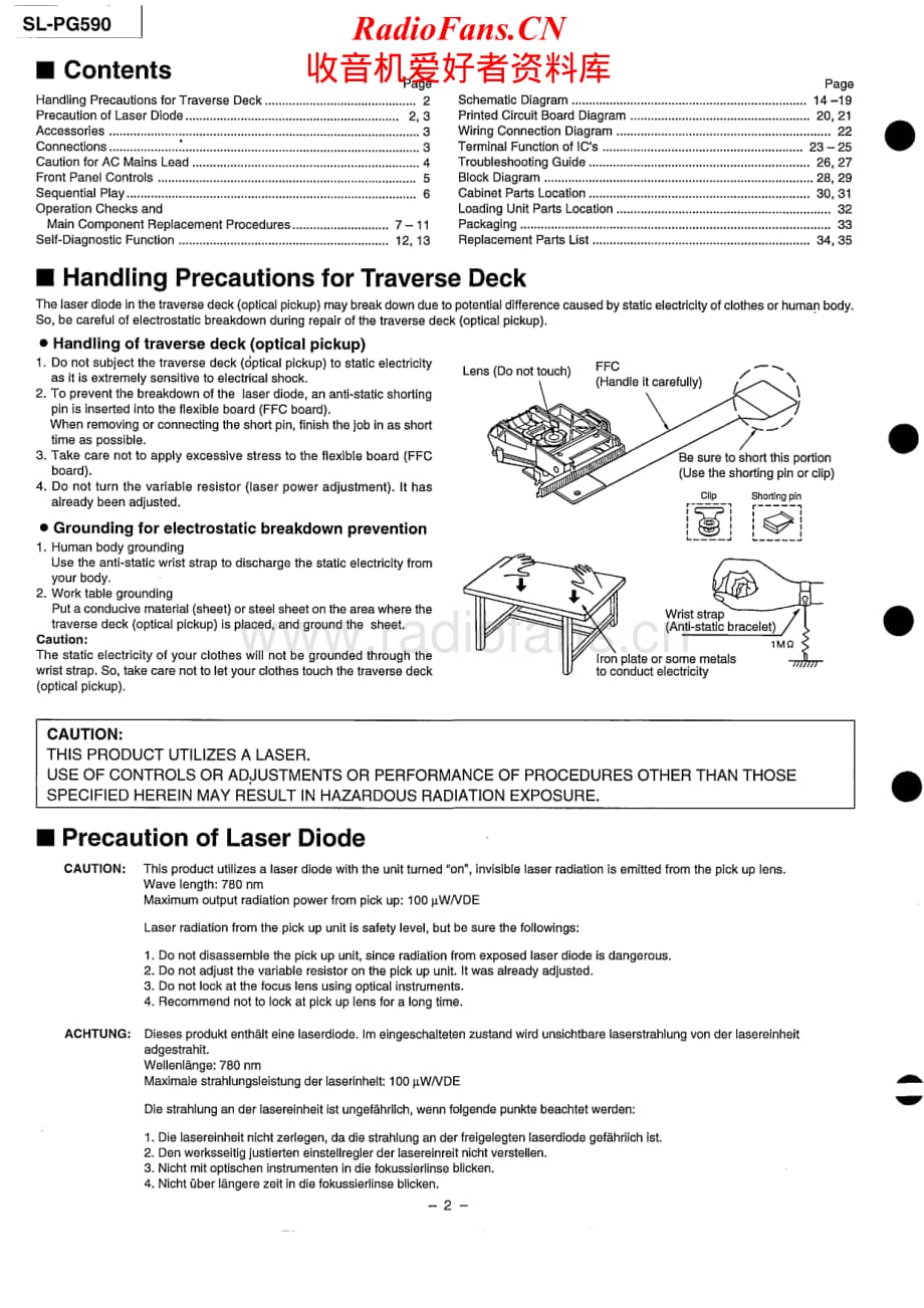 Technics-SLPG-590-Service-Manual电路原理图.pdf_第2页