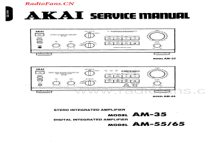 Akai-AM35-int-sm维修电路图 手册.pdf