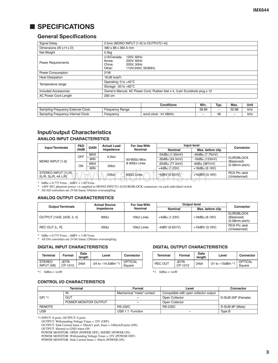 Yamaha-IMX-644-Service-Manual电路原理图.pdf_第3页