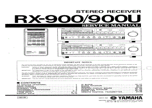 Yamaha-RX-900-Service-Manual电路原理图.pdf