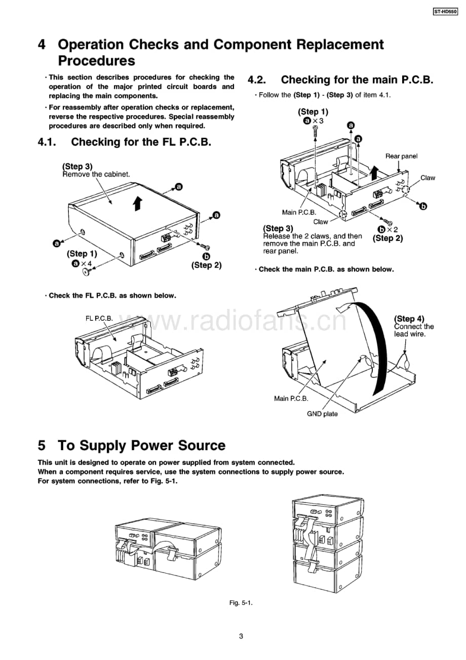 Technics-ST-HD-550-Service-Manual电路原理图.pdf_第3页