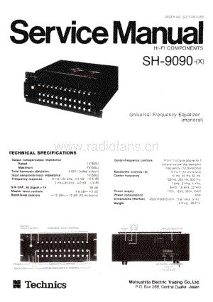 Technics-SH-9090-Service-Manual电路原理图.pdf
