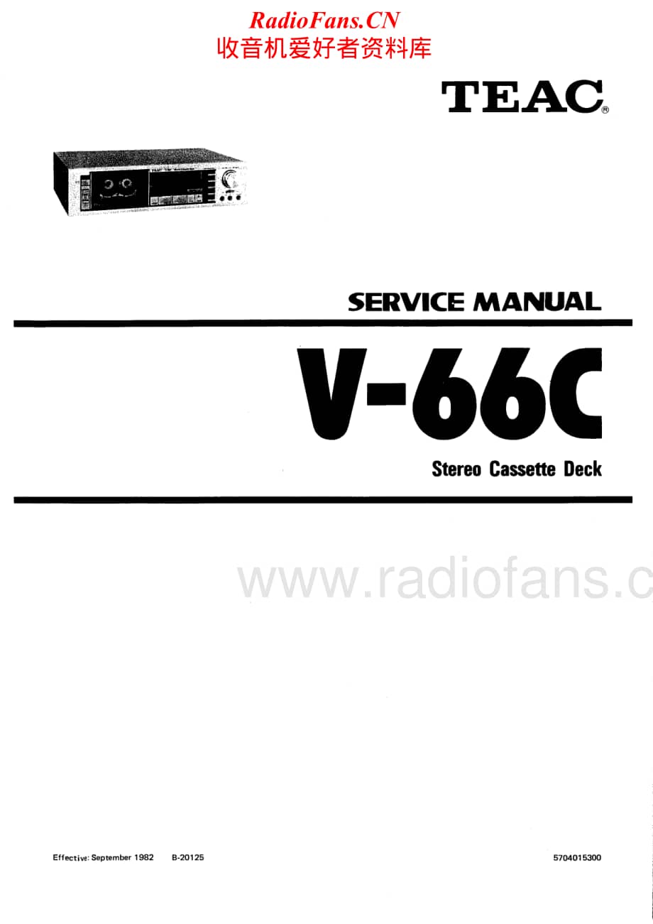 Teac-V-66C-Service-Manual电路原理图.pdf_第1页