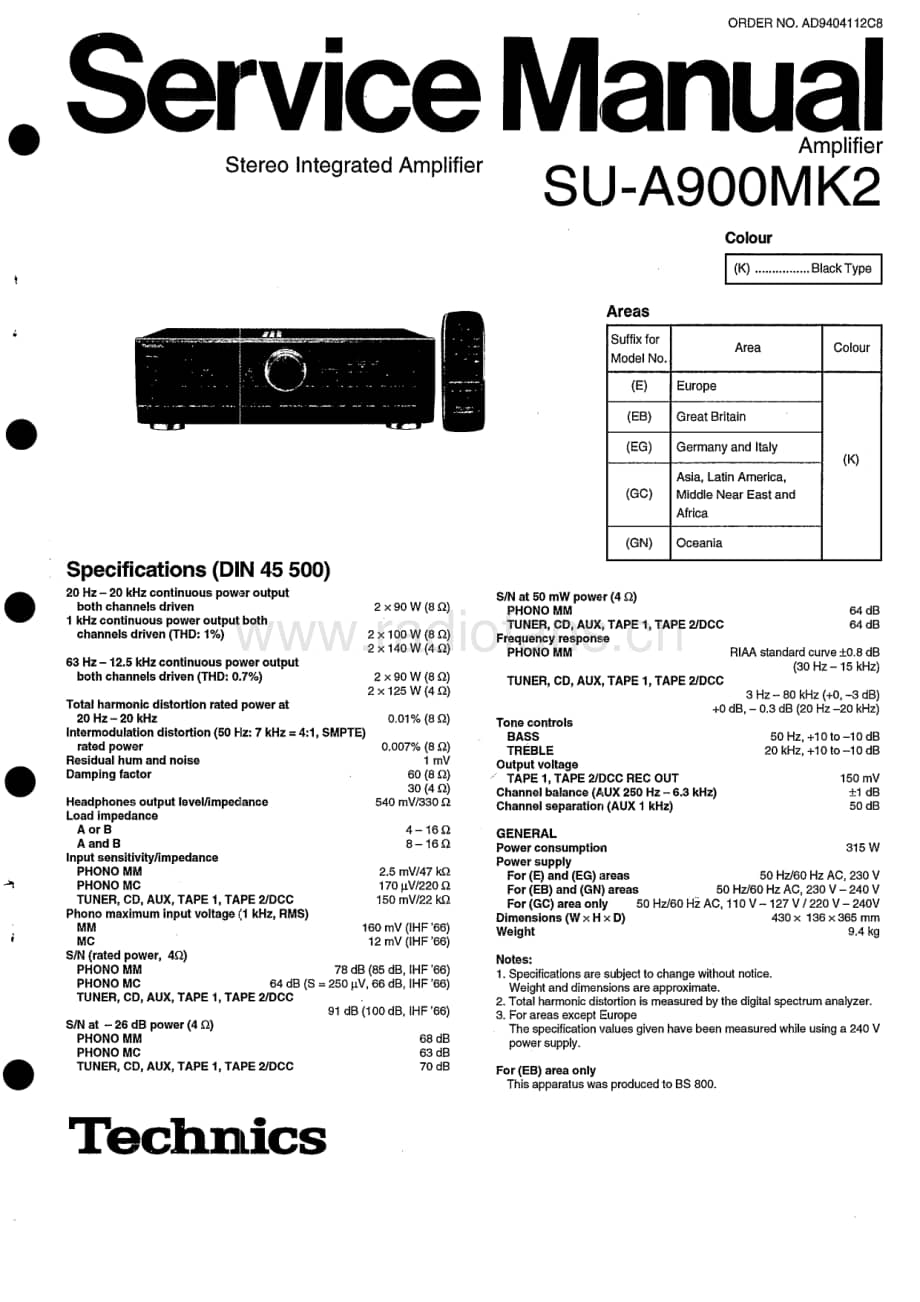 Technics-SUA-900-MkII-Service-Manual电路原理图.pdf_第1页