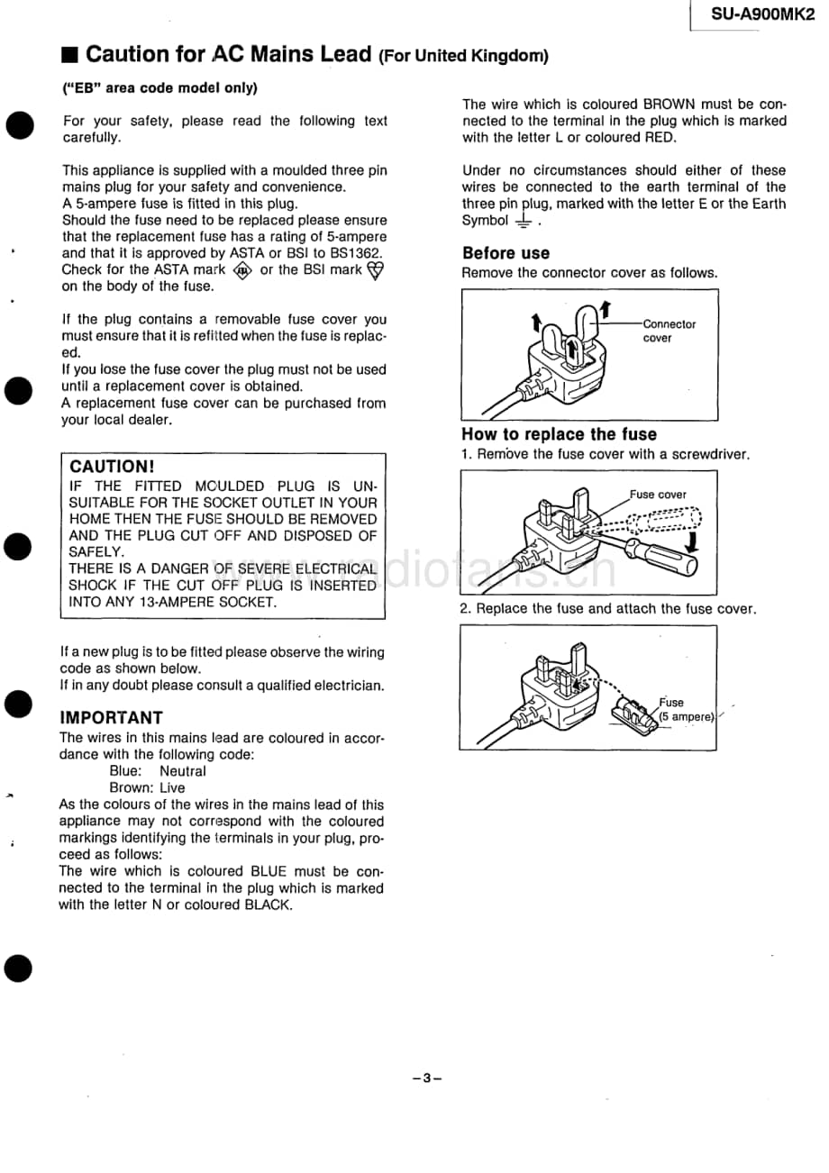 Technics-SUA-900-MkII-Service-Manual电路原理图.pdf_第3页