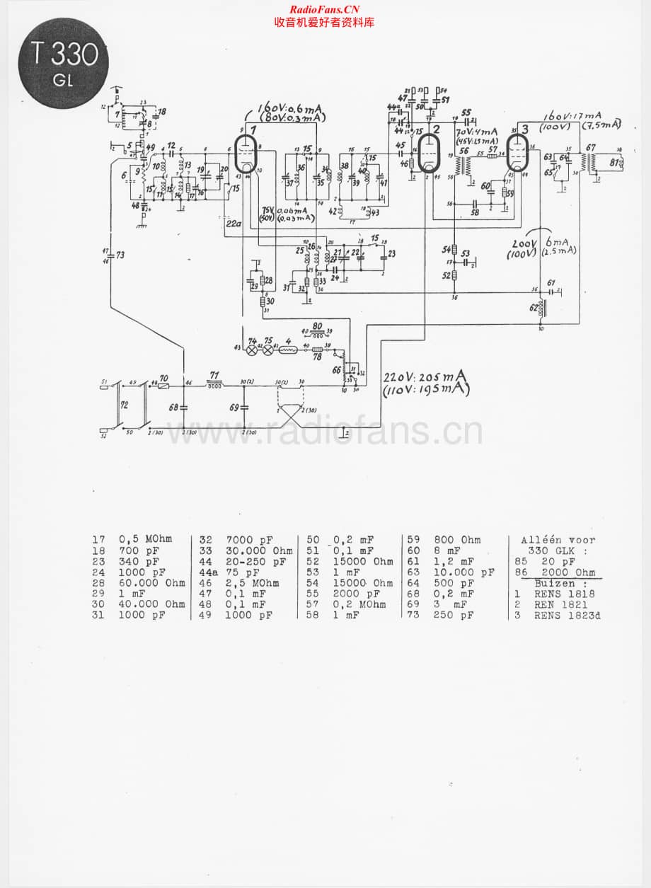 Telefunken-330-GL-Schematic电路原理图.pdf_第1页