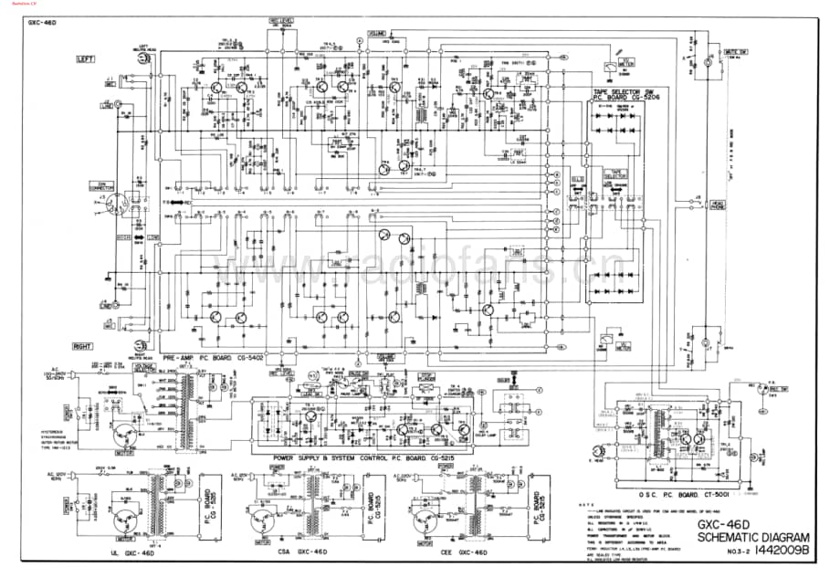 Akai-GXC46-tape-sch维修电路图 手册.pdf_第2页