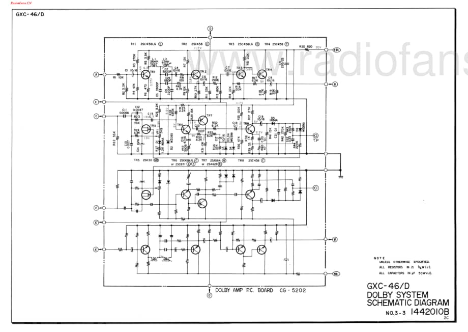 Akai-GXC46-tape-sch维修电路图 手册.pdf_第3页