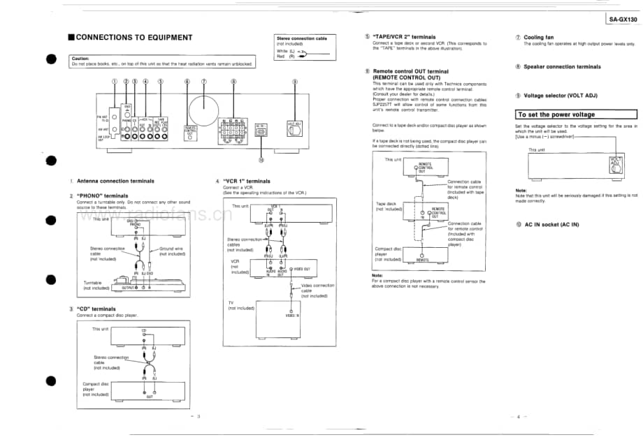 Technics-SAGX-130-Service-Manual电路原理图.pdf_第3页