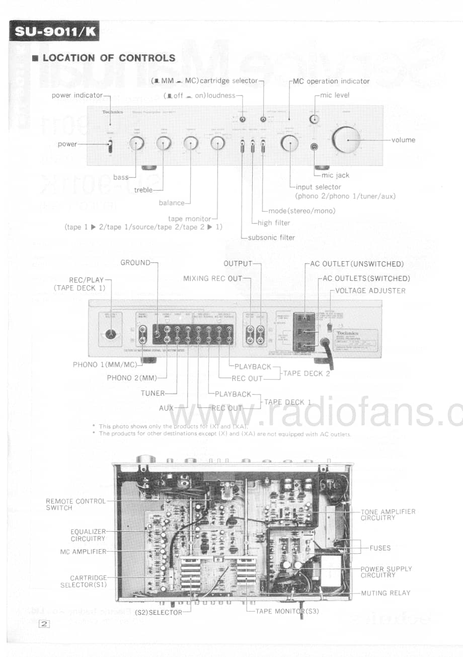 Technics-SU-9011-Service-Manual电路原理图.pdf_第2页