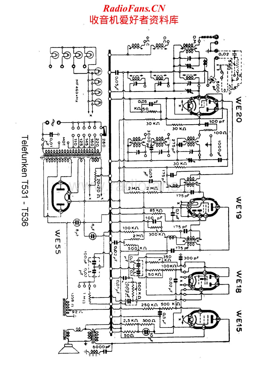 Telefunken-T531-Schematic电路原理图.pdf_第1页