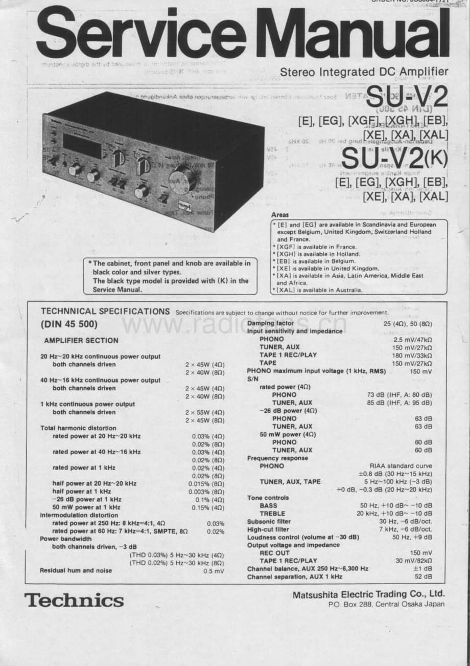 Technics-SUV-2-Service-Manual电路原理图.pdf_第1页