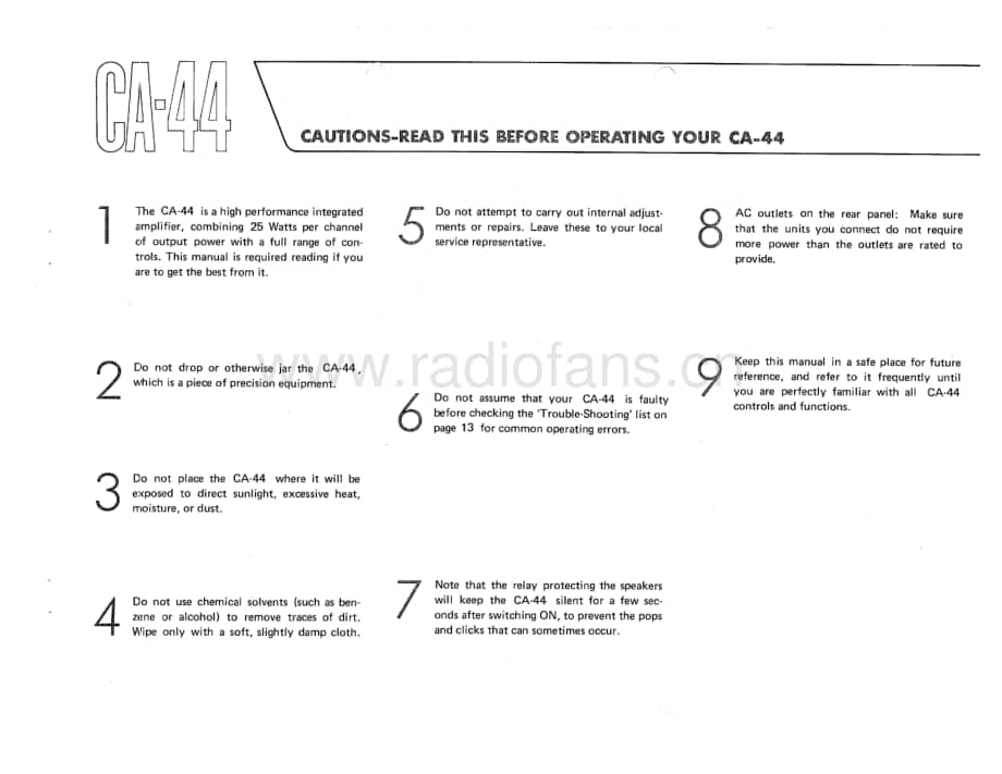 Yamaha-CA-44-Service-Manual电路原理图.pdf_第3页