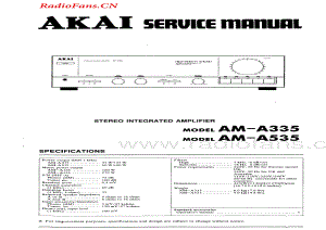 Akai-AMA535-int-sm维修电路图 手册.pdf