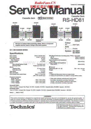Technics-RSHD-81-Service-Manual电路原理图.pdf