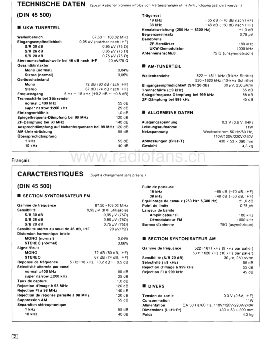 Technics-STS-8-Service-Manual电路原理图.pdf_第2页