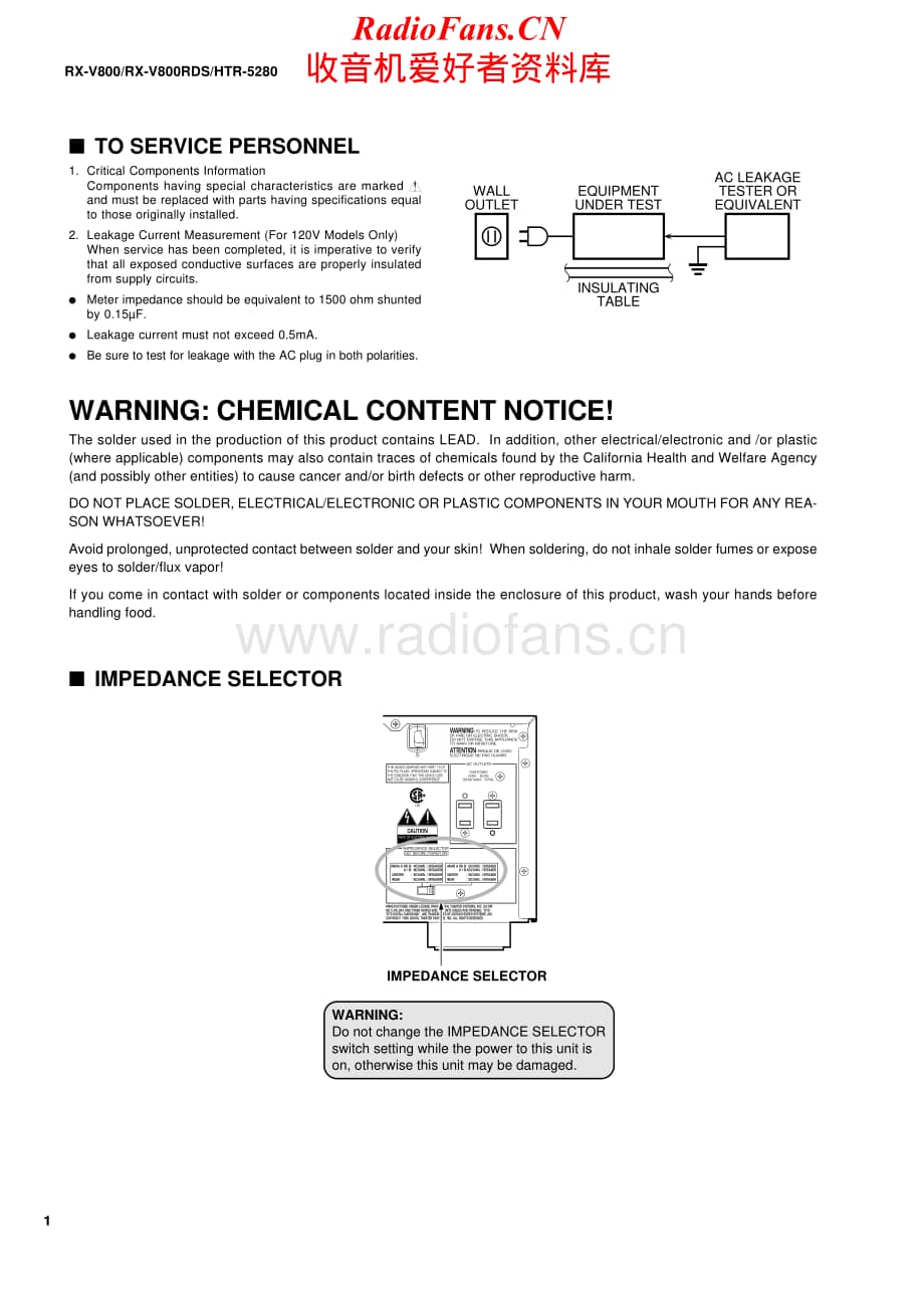 Yamaha-HTR-5280-Service-Manual电路原理图.pdf_第2页