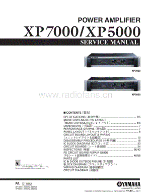 Yamaha-XP-7000-Service-Manual电路原理图.pdf