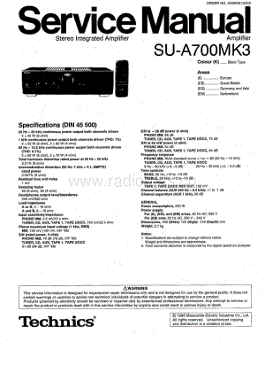 Technics-SUA-700_Mk3-Service-Manual电路原理图.pdf