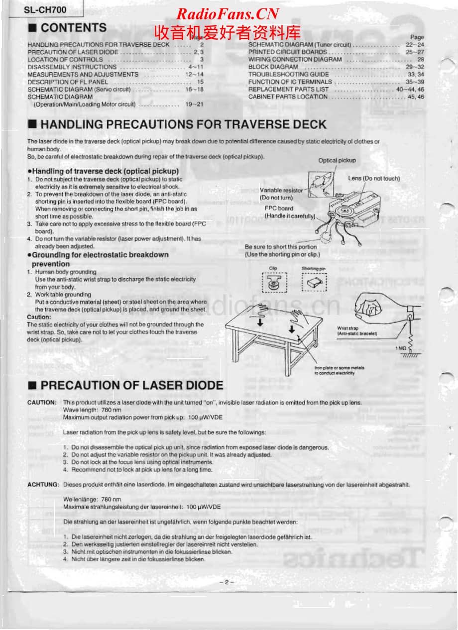 Technics-SLCH-700-Service-Manual电路原理图.pdf_第2页