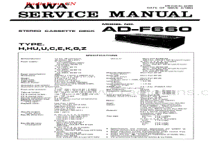 Aiwa-ADF660-tape-sm维修电路图 手册.pdf
