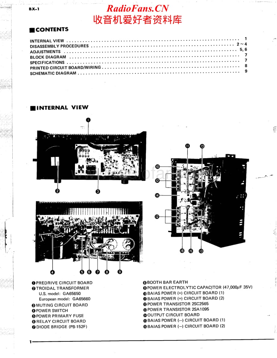 Yamaha-BX-1-Service-Manual电路原理图.pdf_第2页