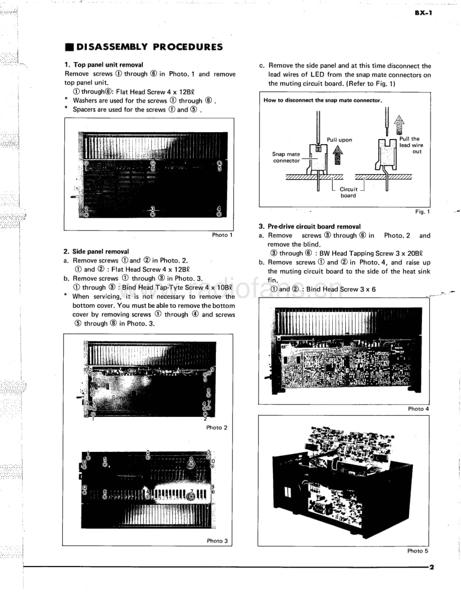 Yamaha-BX-1-Service-Manual电路原理图.pdf_第3页