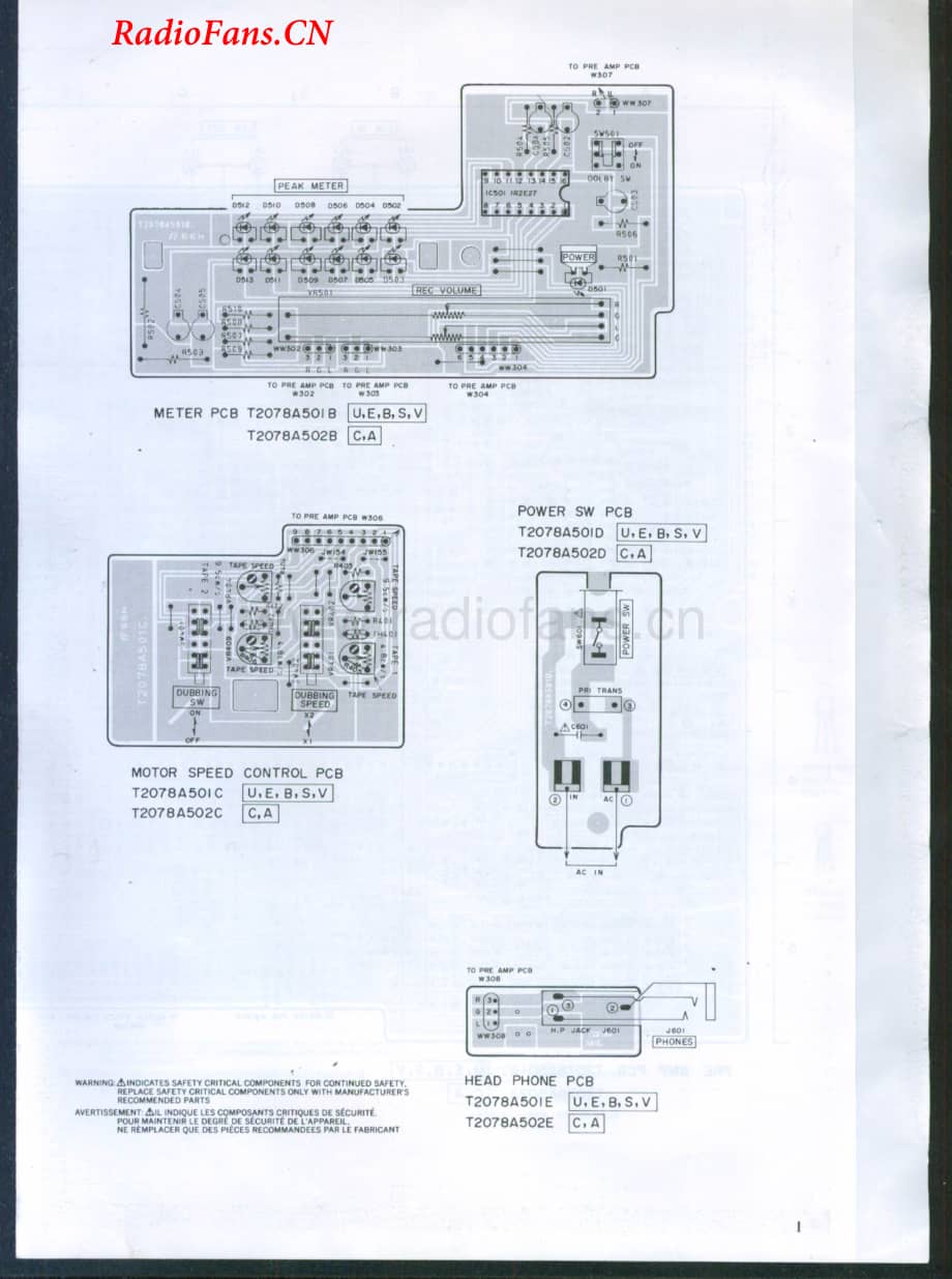 Akai-HXA301W-tape-sm维修电路图 手册.pdf_第2页