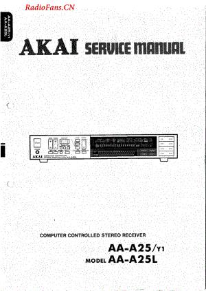 Akai-AAA25-rec-sm维修电路图 手册.pdf