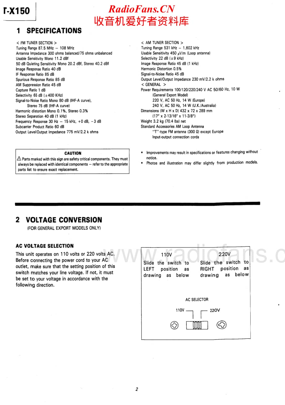 Teac-TX-150-Service-Manual电路原理图.pdf_第2页