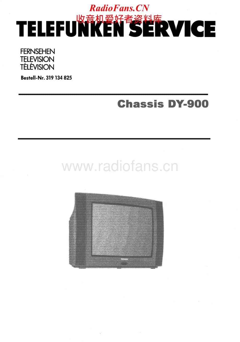 Telefunken-DY-900-Service-Manual电路原理图.pdf_第1页