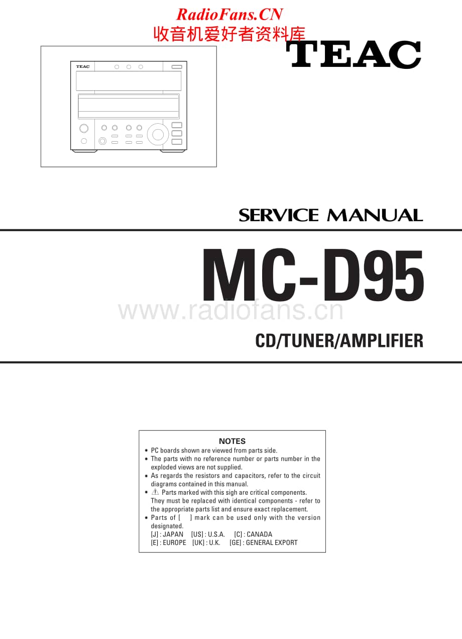 Teac-MC-D95-Service-Manual电路原理图.pdf_第1页