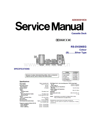 Technics-SCDV-290-Service-Manual电路原理图.pdf